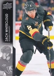 2021-22 Upper Deck Base Set Zach Whitecloud #435 card