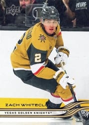 2025-26 Upper Deck Base Set Zach Whitecloud #634 card