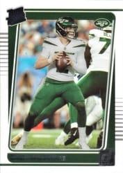 2021 Clearly Donruss Base Set Zach Wilson #52 card