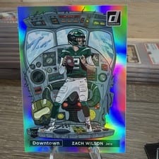 2021 Donruss Downtown Zach Wilson #DT-34 card