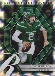 2021 Donruss Elite Series Rookies Zach Wilson #ESR-ZWI card