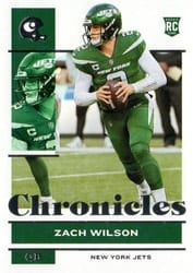 2021 Panini Chronicles Base Set Zach Wilson #86 card