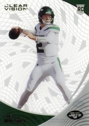 2021 Panini Chronicles Clear Vision Rookies Zach Wilson #CVR-2 card