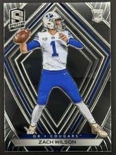 2021 Panini Chronicles Draft Picks Spectra zach Wilson #282 card