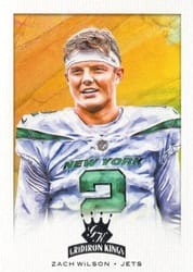 2021 Panini Chronicles Gridiron Kings Zach Wilson #GK-2 card