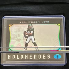 2021 Panini Illusions HoloHeroes Zach Wilson #HHZW-4 card