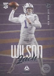 2021 Panini Luminance Base Set Zach Wilson #114 card