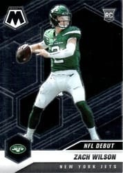 2021 Panini Mosaic Base Set Zach Wilson #243 card