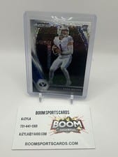 2021 Panini Prizm Draft Picks Zach Wilson White Sparkle Prizm #105 card