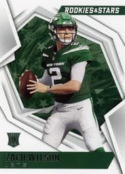 2021 Panini Rookies & Stars Base Set Zach Wilson #102 card