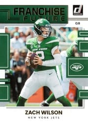 2022 Donruss Franchise Future Zach Wilson #FF-ZW card
