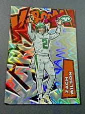 2022 Panini Absolute Kaboom Zach Wilson #K13 card