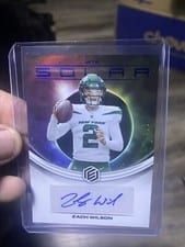 2022 Panini Elements Solar Signatures Zach Wilson #SS-ZW card