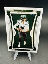 2022 Panini National Treasures Zach Wilson #10 card