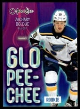2024-25 O-Pee-Chee Glo Pee-Chee Zachary Bolduc #GLO-19 card