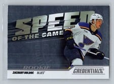 2024-25 Upper Deck Credentials Speed of the Game Rookies Zachary Bolduc #SGR-ZB card