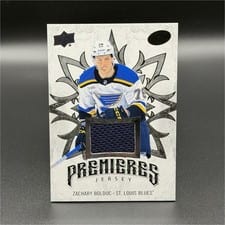 2024-25 Upper Deck Ice Ice Premieres Jersey Zachary Bolduc #IPJ-23 card