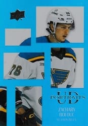 2024-25 Upper Deck UD Portraits Zachary Bolduc #P55 card