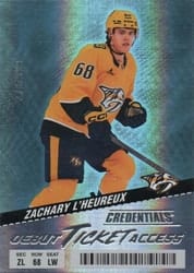 2024-25 Upper Deck Credentials Base Set Zachary L'Heureux #133 card