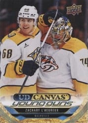 2024-25 Upper Deck UD Canvas Zachary L'Heureux #C229 card