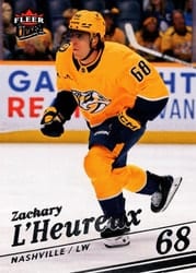 2025-26 Fleer Ultra Base Set Zachary L'Heureux #18 card