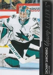 2021-22 Upper Deck Base Set Zachary Sawchenko #739 card
