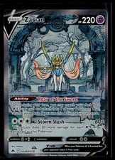 Crown Zenith Galarian Gallery Zacian V #GG48 card