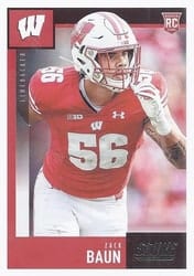 2020 Score Base Set Zack Baun #365 card