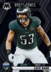 2025 Panini Mosaic Base Set Zack Baun #268 card