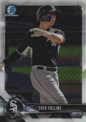 2018 Bowman Chrome Prospects Zack Collins #BCP230 card