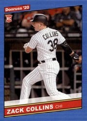 2020 Donruss Base Set Zack Collins #247 card