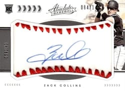 2020 Panini Absolute Base Set Zack Collins #149 card