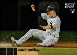 2020 Stadium Club Chrome Base Set Zack Collins #72 card