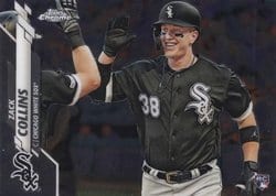 2020 Topps Chrome Base Set Zack Collins #87 card