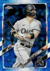 2021 Topps Chrome Update Sapphire Edition Base Set Zack Collins #US207 card