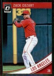 2018 Donruss Optic Base Set Zack Cozart #82 card