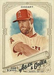 2018 Topps Allen & Ginter Base Set Zack Cozart #188 card