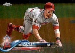 2018 Topps Chrome Update Base Set Zack Cozart #HMT42 card