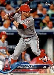 2018 Topps Opening Day Base Set Zack Cozart #33 card