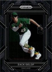 2023 Panini Prizm Base Set Zack Gelof #36 card