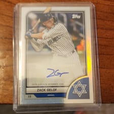 2023 Topps World Baseball Classic Autographs Zack Gelof #AV-ZG card