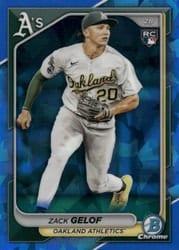 2024 Bowman Chrome Sapphire Edition Base Set Zack Gelof #78 card