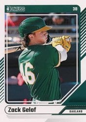 2024 Donruss Base Set Zack Gelof #83 card