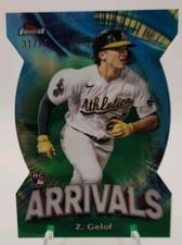 2024 Finest Arrivals Zack Gelof #A-14 card