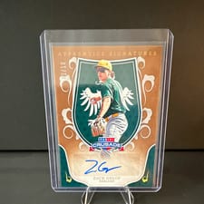 2024 Panini Crusade Apprentice Signatures Zack Gelof #AS-ZGL card