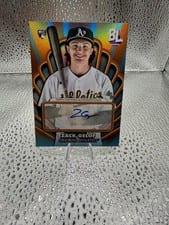 2024 Topps Big League Opening Act Autographs Zack Gelof #OAA-ZG card