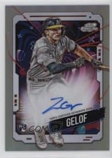 2024 Topps Cosmic Chrome Autographs Zack Gelof #CCA-ZG card