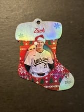 2024 Topps Holiday Stocking Die Cut Ornaments Zack Gelof #SDC-8 card