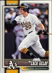 2026 Topps Base Set Zack Gelof #424 card