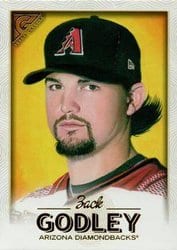 2018 Topps Gallery Base Set Zack Godley #104 card